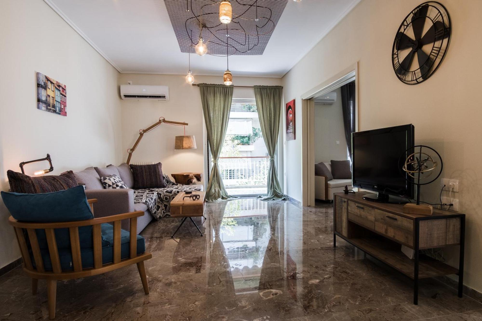 Comfy Apartment Of 104 M² Near Metro! Atina Dış mekan fotoğraf